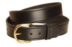 Tory Leather Stitched 1-1/2" Belt -Riding Apparel Store stitched 1 1 2 belt black brass rolled 2247 tory leather 41573.1677632603