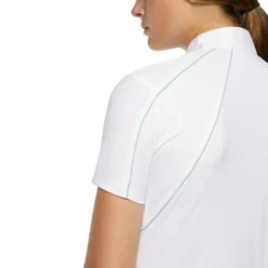 Cavalleria Toscana Sunbeam Competition Polo -Riding Apparel Store sunbeam comp polo ss white back detail POD291 JE022 0001 cavalleria toscana 33803.1651184901