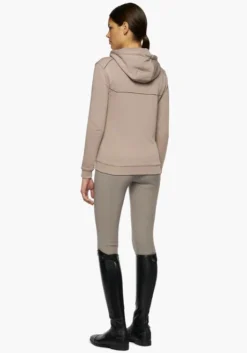 Cavalleria Toscana Team Daytona Zip Hoodie -Riding Apparel Store team daytona crew blush back FED101 CO079 1A00 cavalleria toscana 48313.1657671807