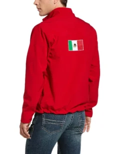 Men's Ariat Team Softshell Mexico Jacket 9 Men's Ariat Team Softshell Mexico Jacket -Riding Apparel Store team mexico softshell red back 10033525 ariat men 30417.1670379219