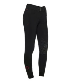Cavalleria Toscana Team Red Stripe High Waist Breeches 12 Cavalleria Toscana Team Red Stripe High Waist Breeches -Riding Apparel Store team red stripe hi waist light black side PAD162 JE010 9999 CT 86179.1640812843