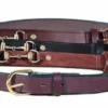 Tory Leather English Snaffle Bit Belt