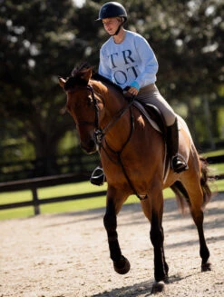 TKEQ TROT Crew Sweatshirt -Riding Apparel Store trot sweatshirt coast riding TKEQ 24302.1688590006