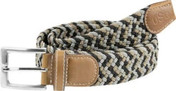 USG Casual Stretch Belts -Riding Apparel Store usg casual stretch belt black grey beige 02241.1589058444