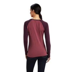 Ariat Varsity Logo Tee Long Sleeve 10 Ariat Varsity Logo Tee Long Sleeve -Riding Apparel Store varsity tee ls mulberry pink back 10041354 ariat 10677.1661214428