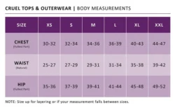 Cruel Denim All Girl Rodeo T-Shirt -Riding Apparel Store women tops outerwear size chart cruel 25201.1691010538