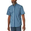 Men's Wrangler WR Plaid Shirt Short Sleeve