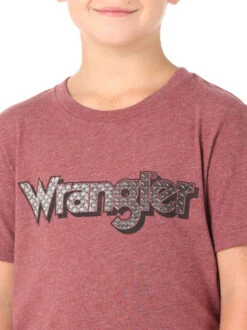 Wrangler Kids Tread Plate Logo Tee