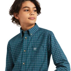 Boys Ariat Declan Stretch Shirt
